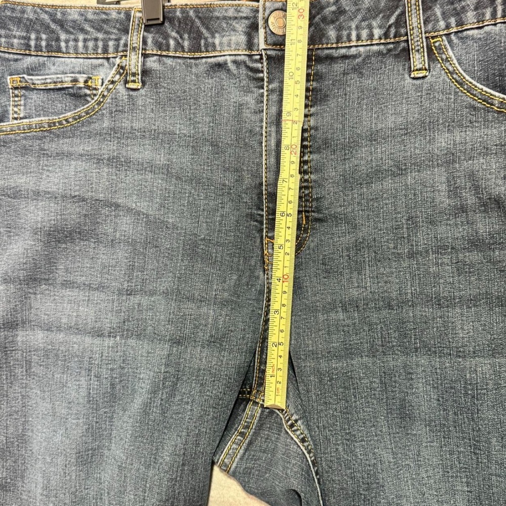 Ava&Viv Women's Plus Size 20 Dark Wash High Rise Skinny Stretch Jeans Denim Punk - Picture 5 of 8